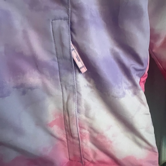 NWT Girls Print 3 In 1 Jacket - Purple 💕 - Picture 8 of 12